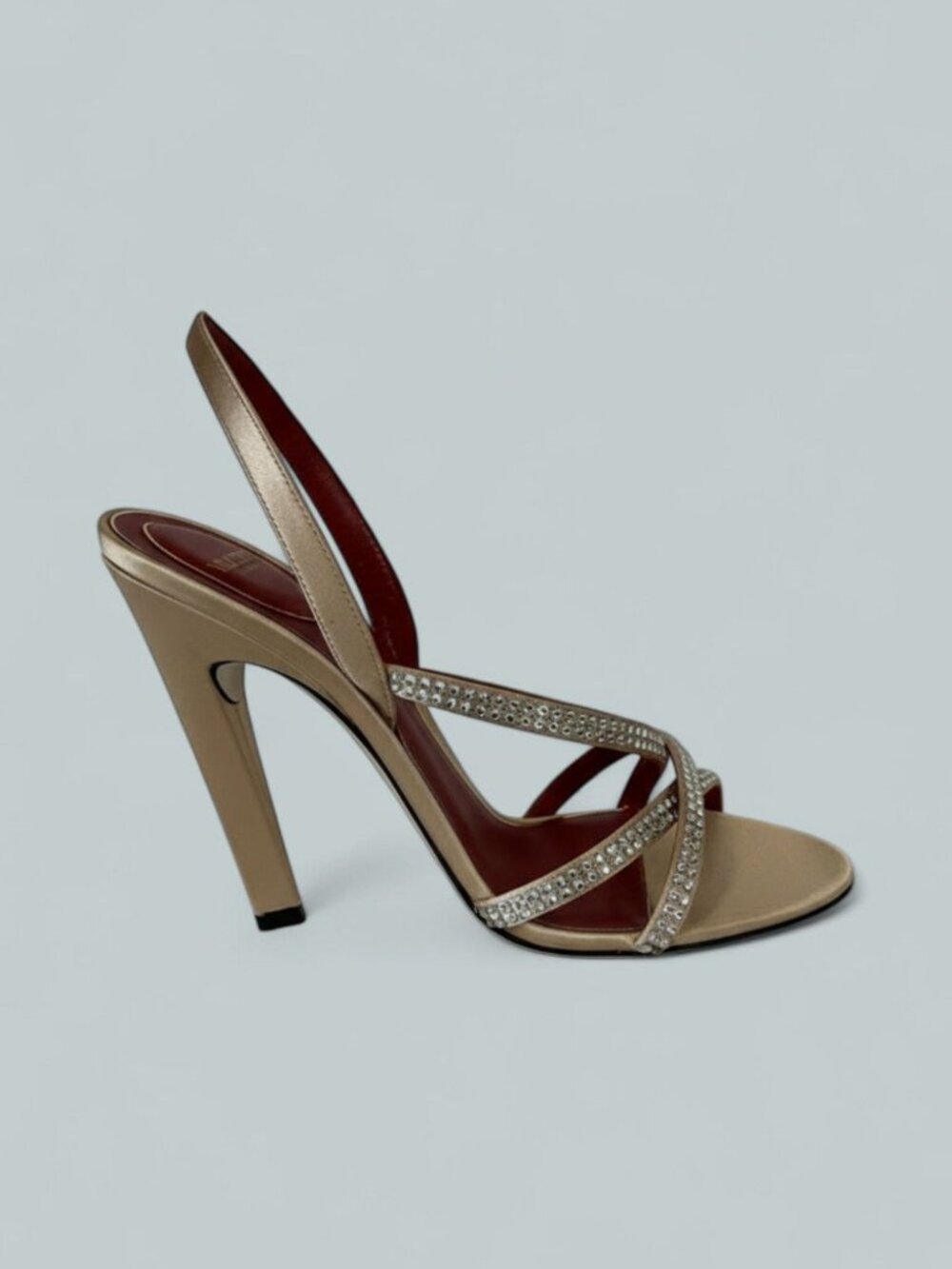 Women's Strappy Slingback Sandals - Nude